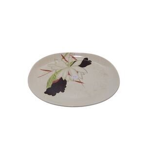 Vinatage redwing lotus pattern oval serving trey.